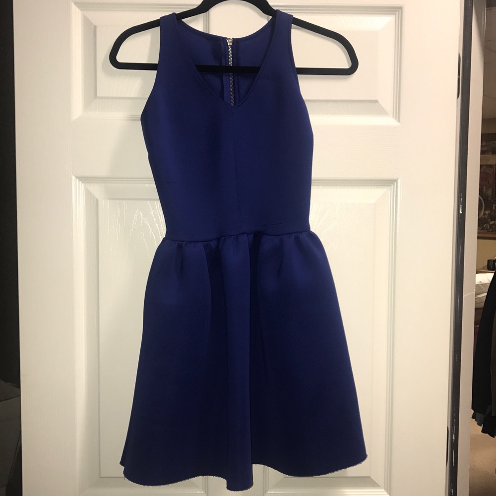 Blue dress